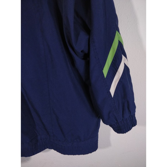 3/$20 Vintage Current Seen Navy Blue Windbreaker Jacket M - Picture 5 of 7